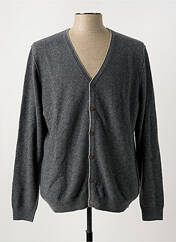 Gilet manches longues gris JARDIN PRIVÉ pour homme seconde vue