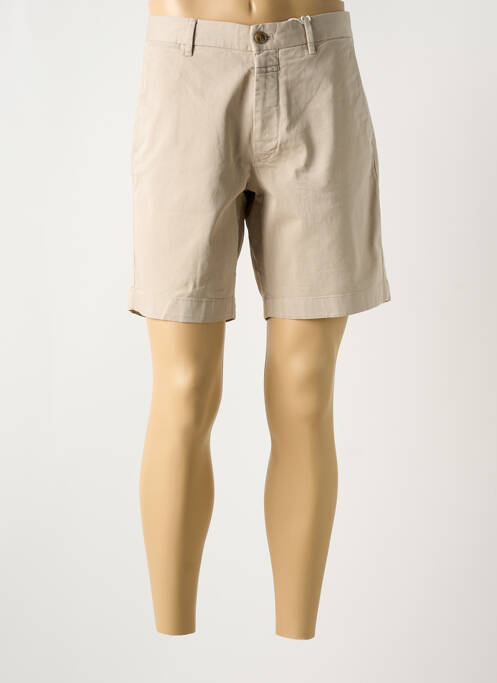 Bermuda beige CLOSED pour homme