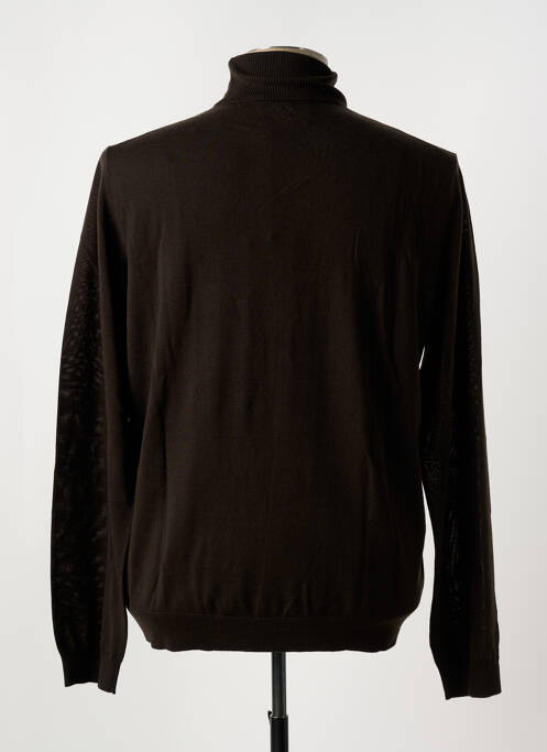 Pull col roulé marron CLOSED pour homme