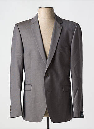 Blazer tissage chiné gris STRELLSON homme