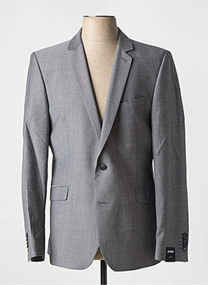 Blazer tissage chiné gris STRELLSON homme