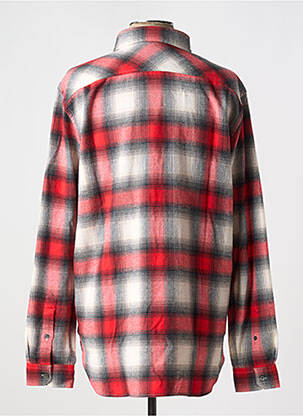 Chemise manches longues poches rouge CLOSED homme