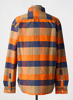 Chemise manches longues poches orange CLOSED homme