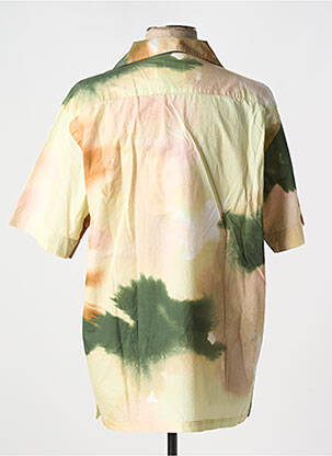Chemise manches courtes col tailleur vert CLOSED homme