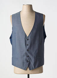 Gilet sans manche tissage chiné bleu STRELLSON homme