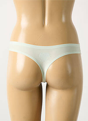 Tanga stretch vert CHANTELLE femme