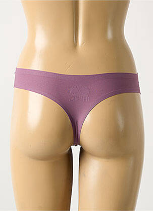 Tanga stretch violet CHANTELLE femme