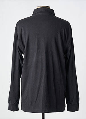 Polo manches longues manches longues noir LEWINGER homme