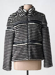 Manteau court noir TINTA pour femme seconde vue