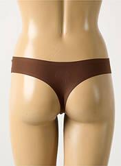 Tanga marron CHANTELLE pour femme seconde vue
