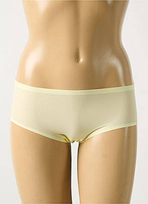 Shorty stretch jaune CHANTELLE femme