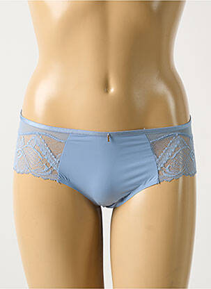 Shorty tissage satiné bleu CHANTELLE femme