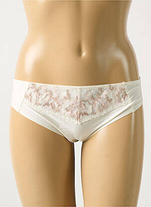 Culotte tissage satiné beige CHANTELLE femme