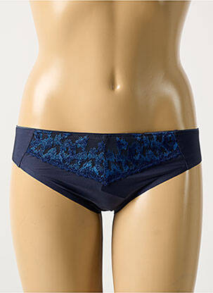 Culotte tissage satiné bleu CHANTELLE femme