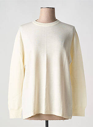 Pull stretch manches longues beige MONTAGUT femme