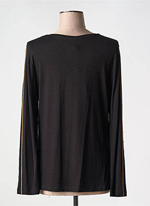 T-shirt manches longues manches longues noir DOLCEZZA femme