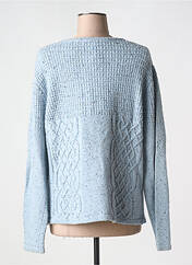 Gilet manches longues bleu FINETTE pour femme seconde vue