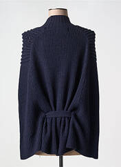 Poncho bleu BARILOCHE pour femme seconde vue