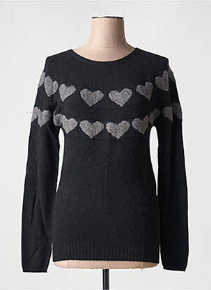Pull noir EVA WEEK-END pour femme