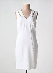 Robe mi-longue blanc DIVAS pour femme seconde vue