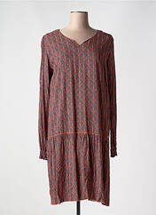 Robe mi-longue orange THALASSA pour femme seconde vue