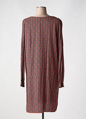 Robe mi-longue orange THALASSA pour femme seconde vue