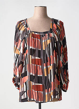 Tunique manches longues noir L'ATELIER D'ANNA pour femme