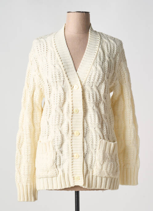 Gilet manches longues beige GRIFFON pour femme