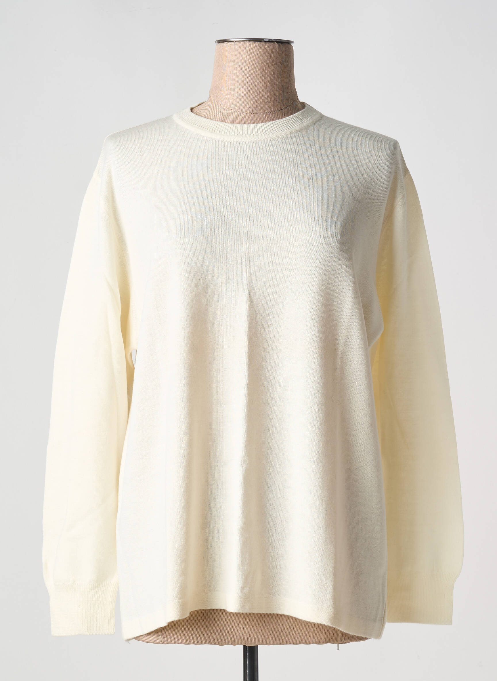 Pull Stretch Beige Montagut Femme 2598655-beige0 Modz