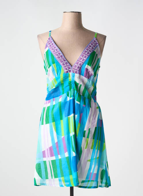 Robe courte bleu L'ATELIER D'ANNA pour femme