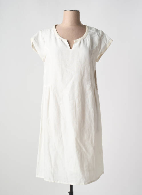 Robe mi-longue beige AGATHE & LOUISE pour femme