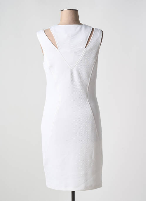 Robe mi-longue blanc DIVAS pour femme