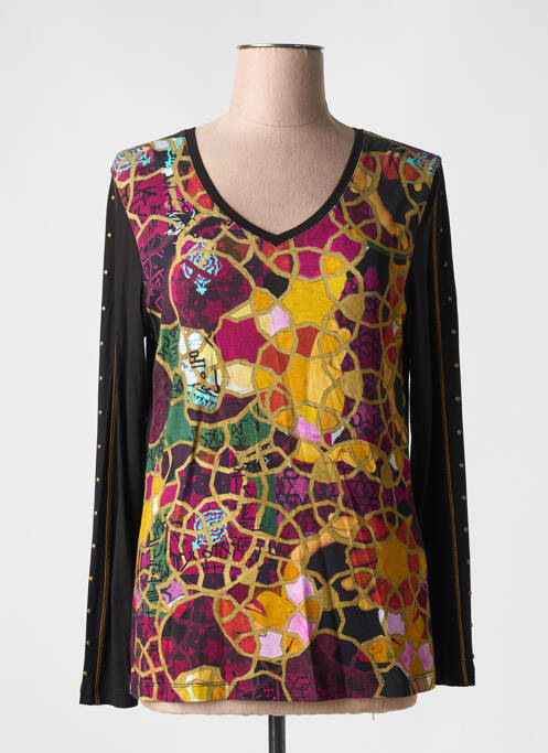 T-shirt noir DOLCEZZA pour femme