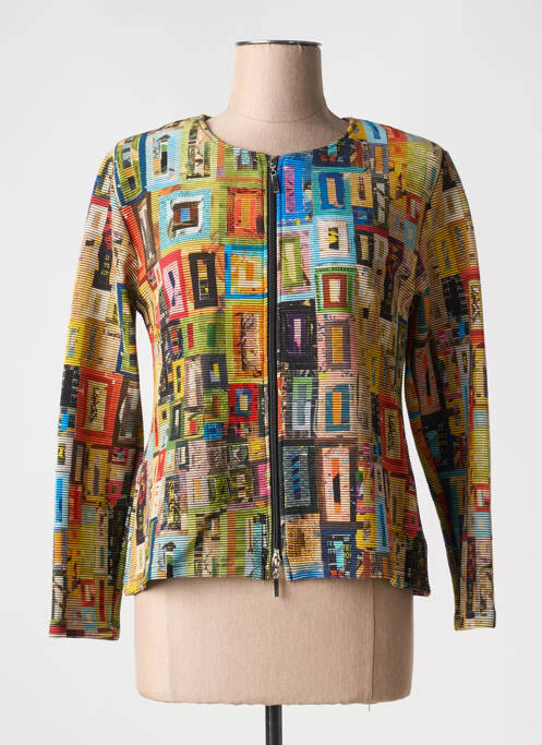 Veste casual vert OLIVER JUNG pour femme