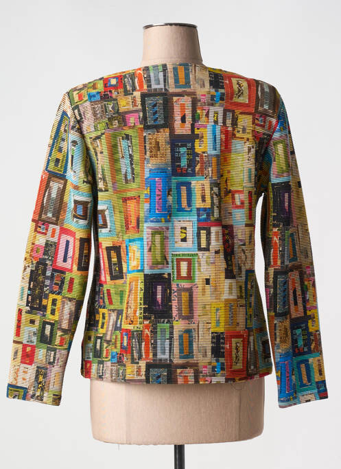 Veste casual vert OLIVER JUNG pour femme