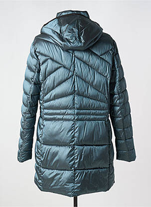 Doudoune poches a capuche vert REVER MILE femme