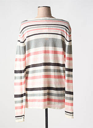Pull coupe cintrée manches longues beige MAT DE MISAINE femme