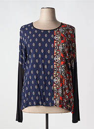 T-shirt manches longues manches longues noir FRED SABATIER femme