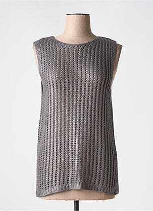 Pull argent SEE THE MOON pour femme