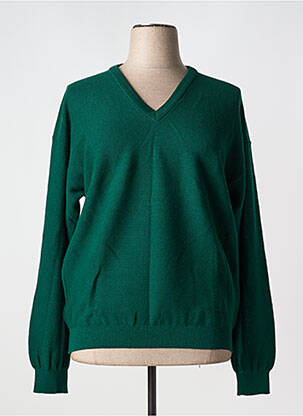 Pull vert GUY DE BERAC pour femme