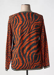 Sweat-shirt orange FRED SABATIER pour femme seconde vue