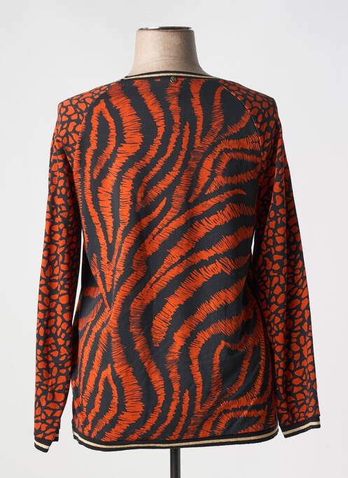 Sweat-shirt orange FRED SABATIER pour femme