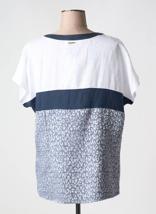 Top bleu FRED SABATIER pour femme