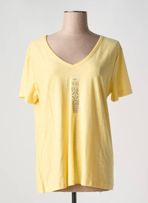T-shirt jaune THALASSA pour femme