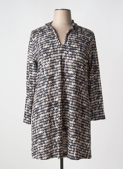 Tunique manches longues noir TINTA STYLE pour femme