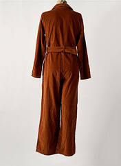 Combi-pantalon marron AGATHE & LOUISE pour femme seconde vue