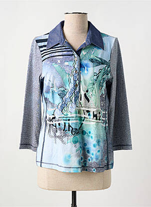 Polo bleu RABE pour femme