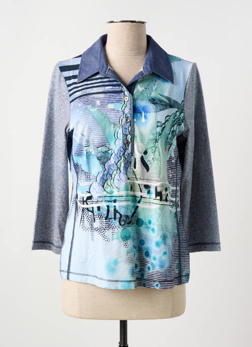 Polo bleu RABE pour femme