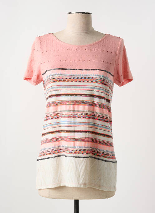 T-shirt rose KALISSON pour femme