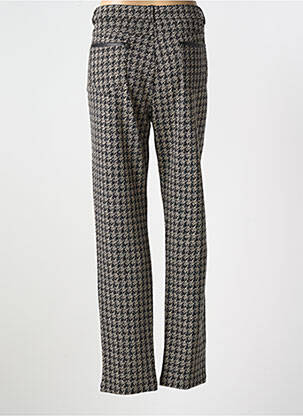 Pantalon droit stretch taille normale noir TINTA femme